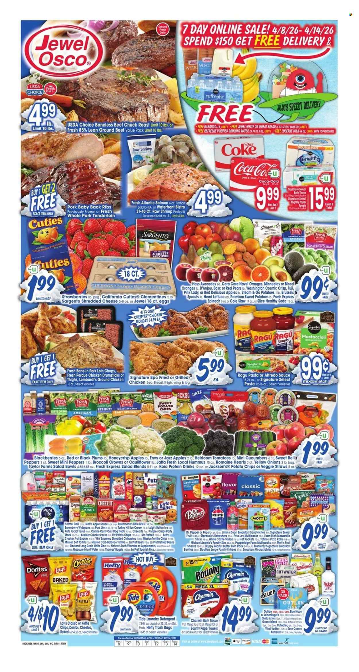 Jewel Osco ad - 04/08/2026 - 04/14/2026. Page 1
