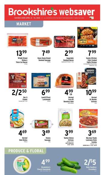 Brookshires Flyer - 04/08/2026 - 04/14/2026.