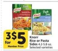 Knorr Rice or Pasta Sides