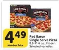 Red Baron Single Serve Pizza
