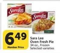 Sara Lee Oven Fresh Pie