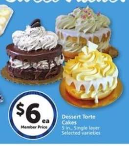 Dessert Torte Cakes