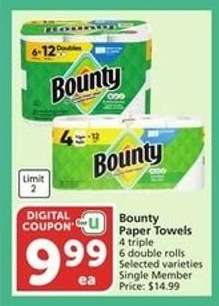 Bounty Paper Towels