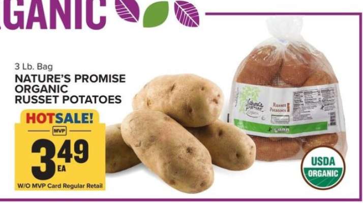 Nature's Promise Organic Russet Potatoes