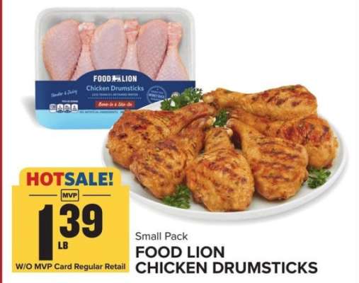 Food Lion Chicken Drumsticks