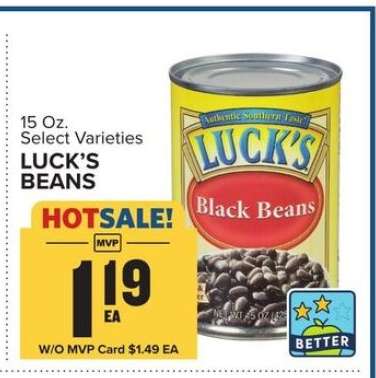 LUCK'S BEANS