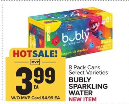 Bubly Sparkling Water