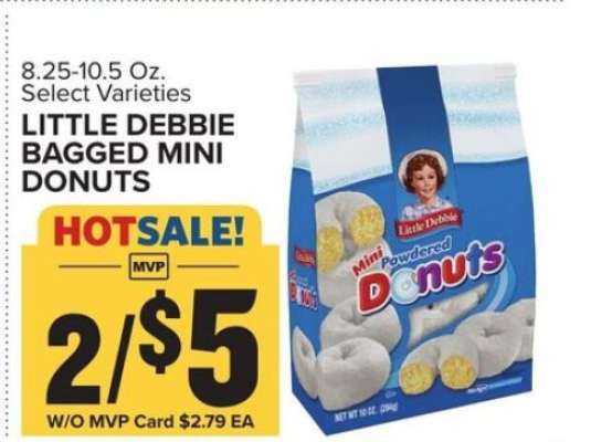 Little Debbie Bagged Mini Donuts