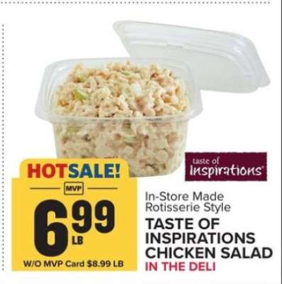 TASTE OF INSPIRATIONS CHICKEN SALAD