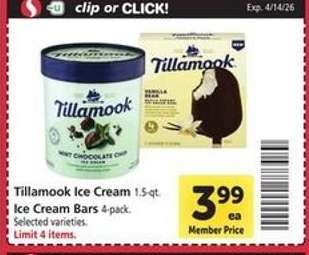 Tillamook Ice Cream