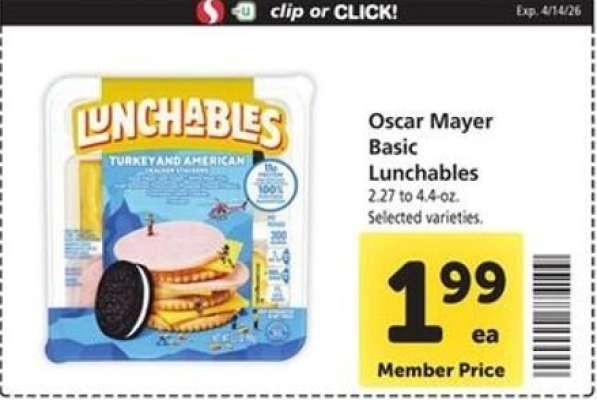 Oscar Mayer Basic Lunchables