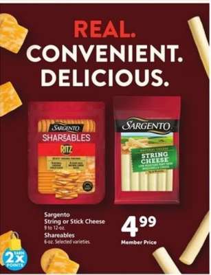 Sargento String or Stick Cheese