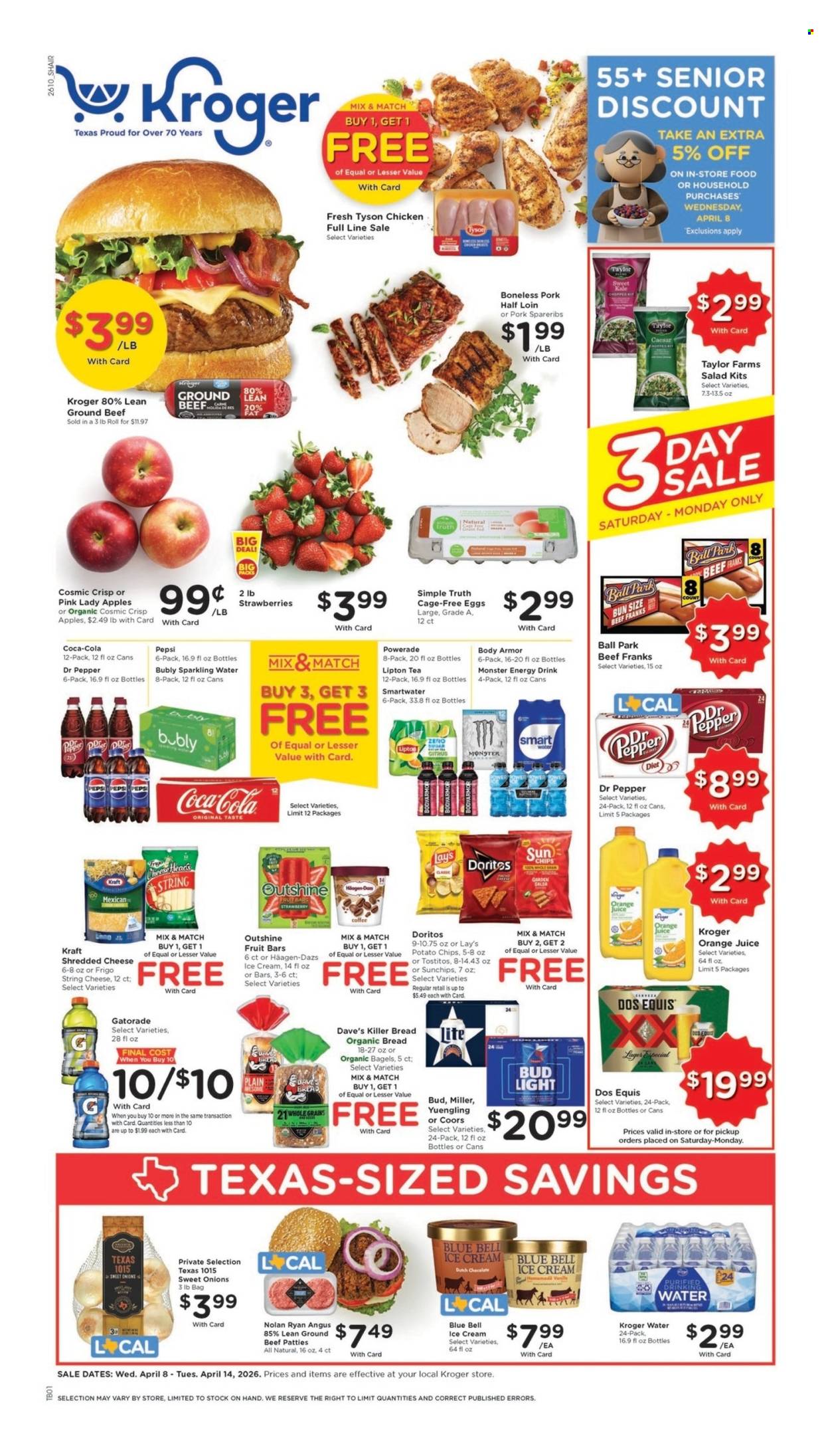 Kroger ad - 04/08/2026 - 04/14/2026. Page 1