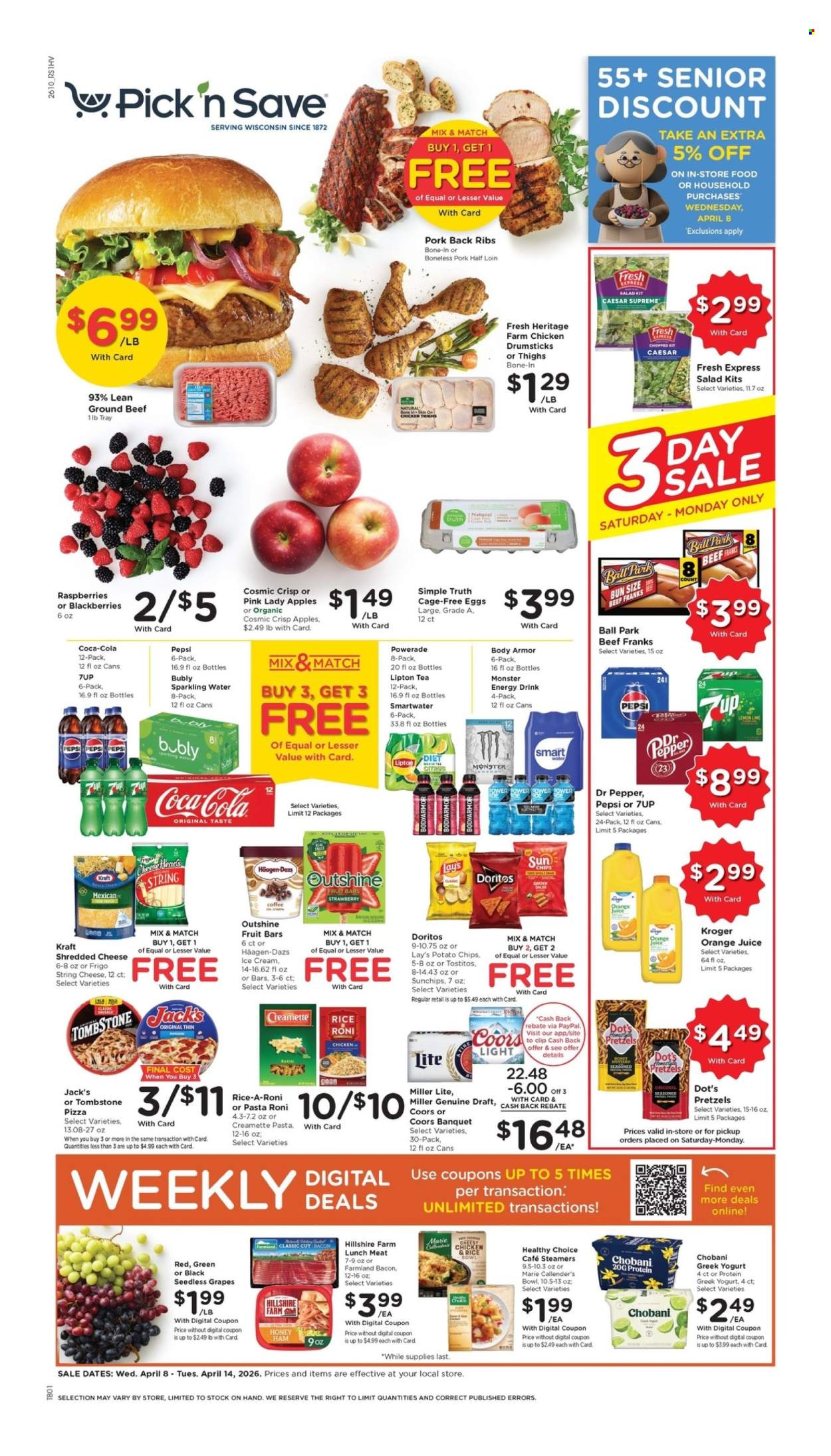 Pick ‘n Save ad - 04/08/2026 - 04/14/2026. Page 1