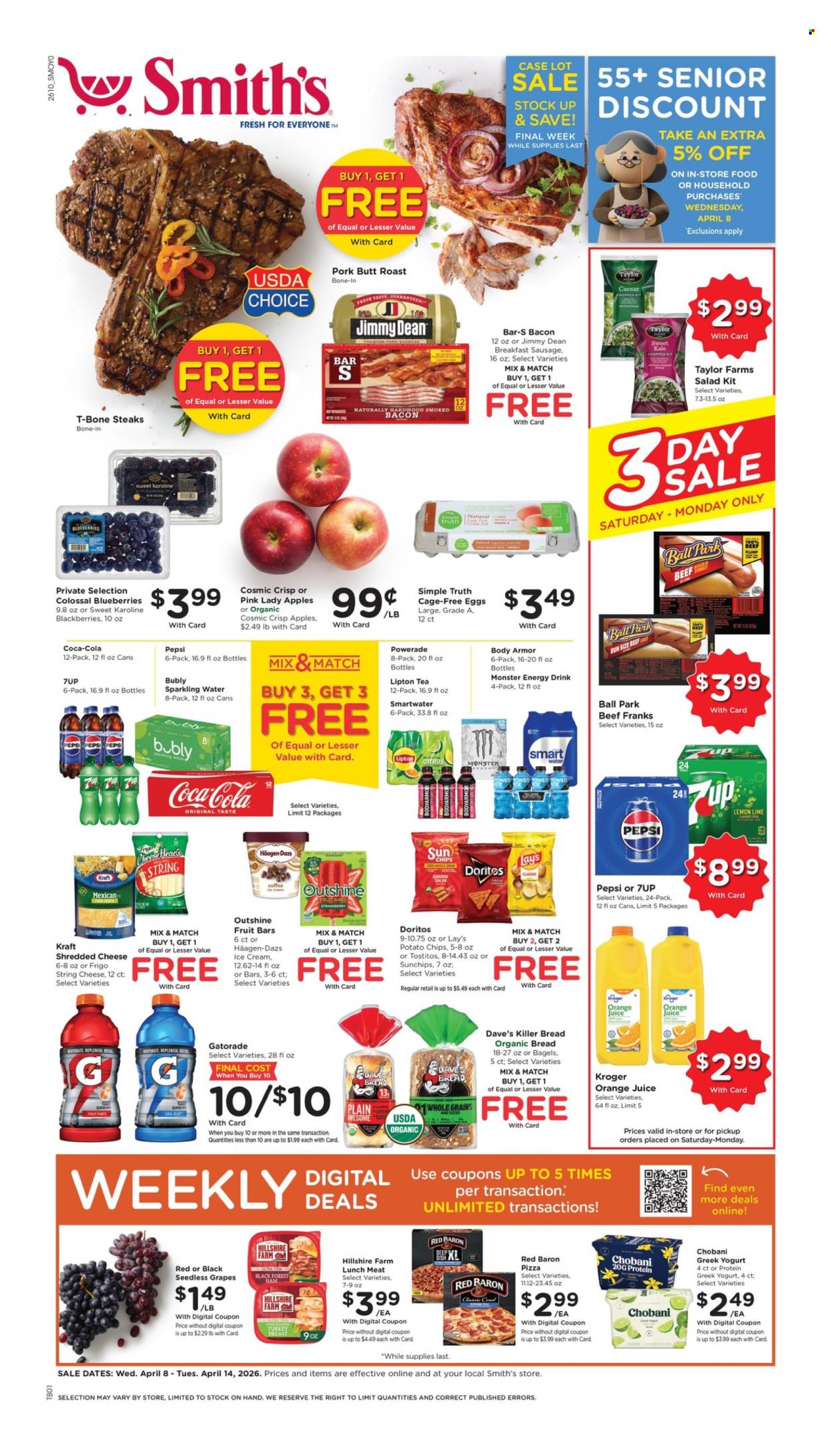 Smith's ad - 04/08/2026 - 04/14/2026. Page 1