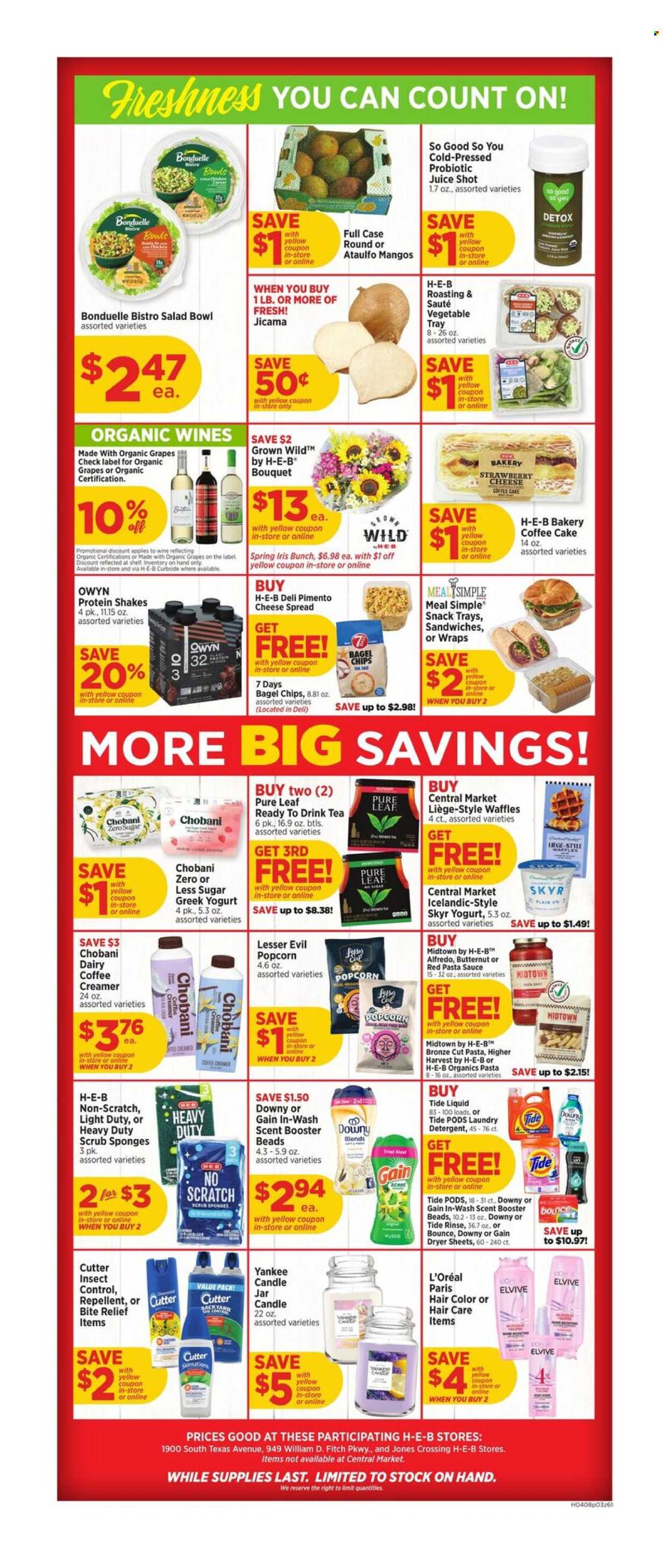 H-E-B ad - 04/08/2026 - 04/14/2026. Page 3