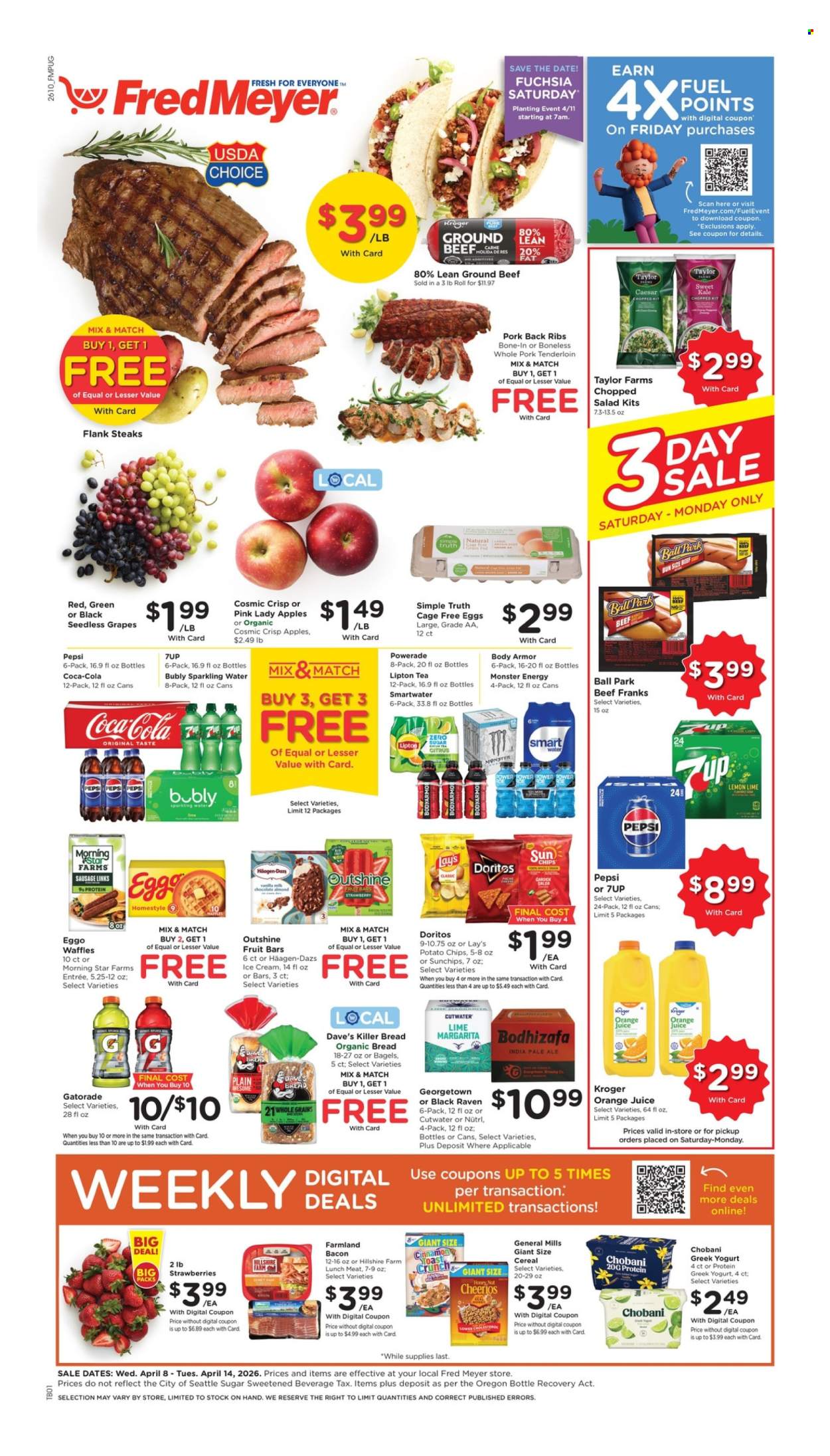 Fred Meyer ad - 04/08/2026 - 04/14/2026. Page 1
