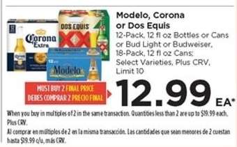 Modelo, Corona or Dos Equis