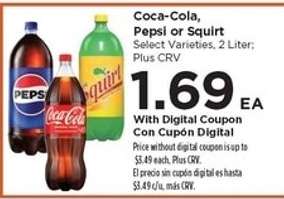 Coca-Cola, Pepsi or Squirt