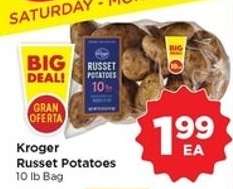 Kroger Russet Potatoes