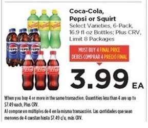 Coca-Cola, Pepsi or Squirt