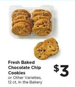 Fresh Baked Chocolate Chip Cookies