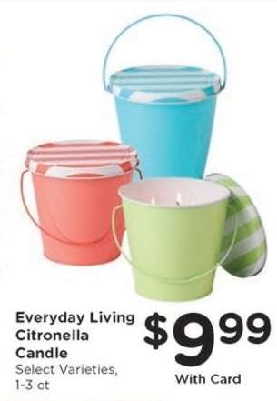 Everyday Living Citronella Candle