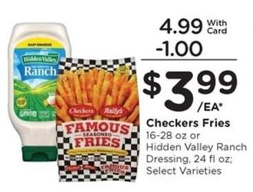 Checkers Fries