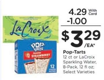Pop-Tarts or LaCroix