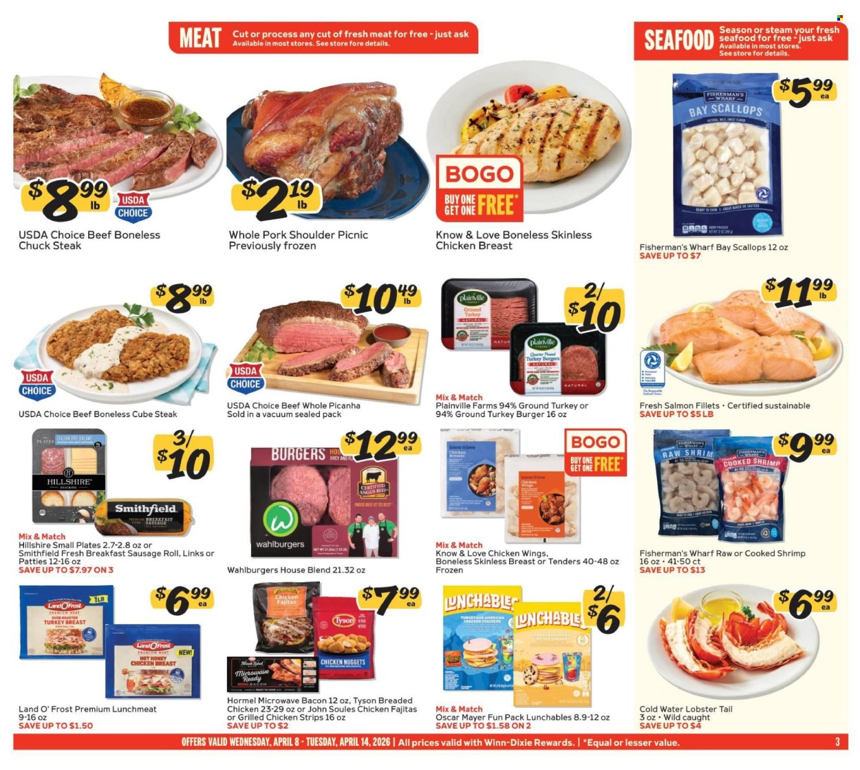 Winn Dixie ad - 04/08/2026 - 04/14/2026. Page 3