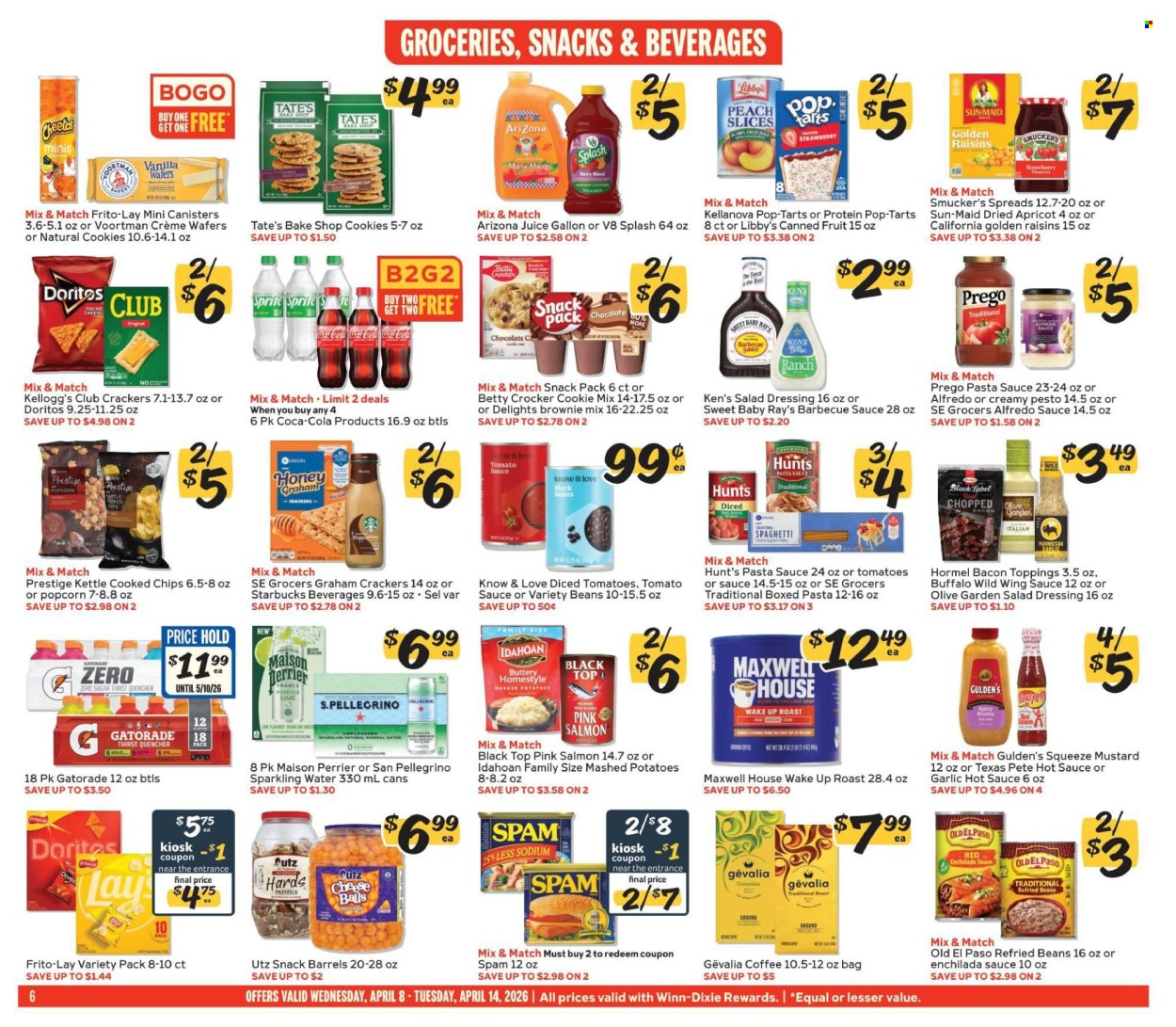 Winn Dixie ad - 04/08/2026 - 04/14/2026. Page 6