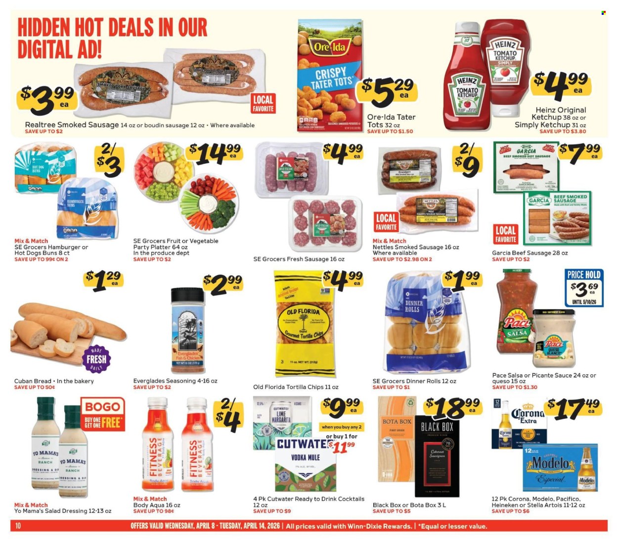Winn Dixie ad - 04/08/2026 - 04/14/2026. Page 10