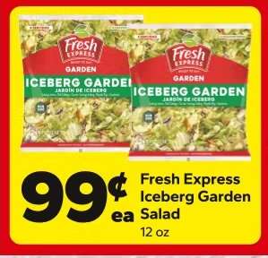 Fresh Express Iceberg Garden Salad