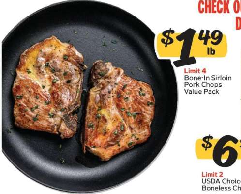 Bone-In Sirloin Pork Chops Value Pack