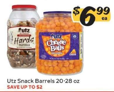 Utz Snack Barrels