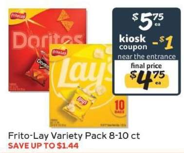 Frito-Lay Variety Pack 8-10 ct