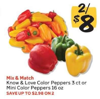 Know & Love Color Peppers