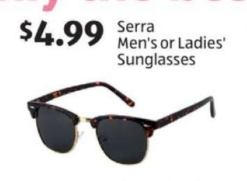 Serra Men's or Ladies' Sunglasses