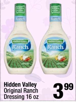 Hidden Valley Original Ranch Dressing 16 oz