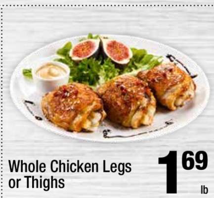 Whole Chicken Legs or Thighs