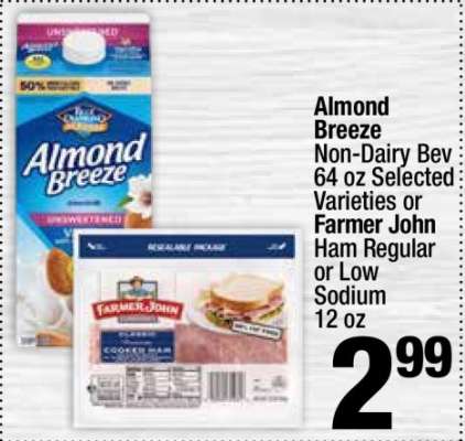 Farmer John Ham Regular or Low Sodium 12 oz