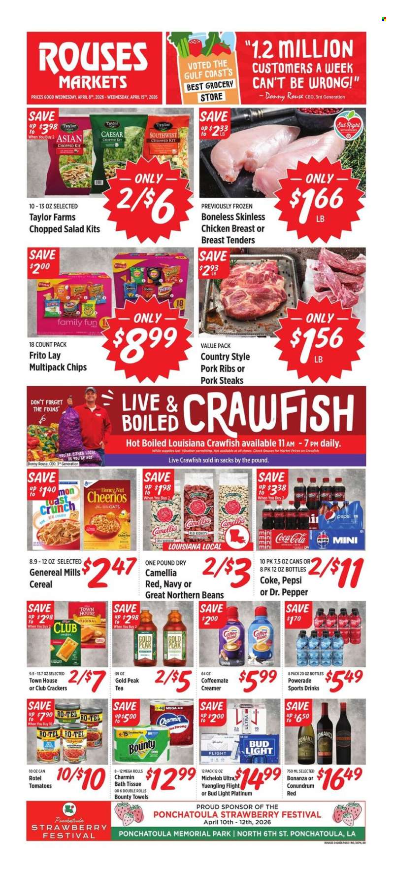 Rouses Markets Flyer - 04/08/2026 - 04/15/2026.