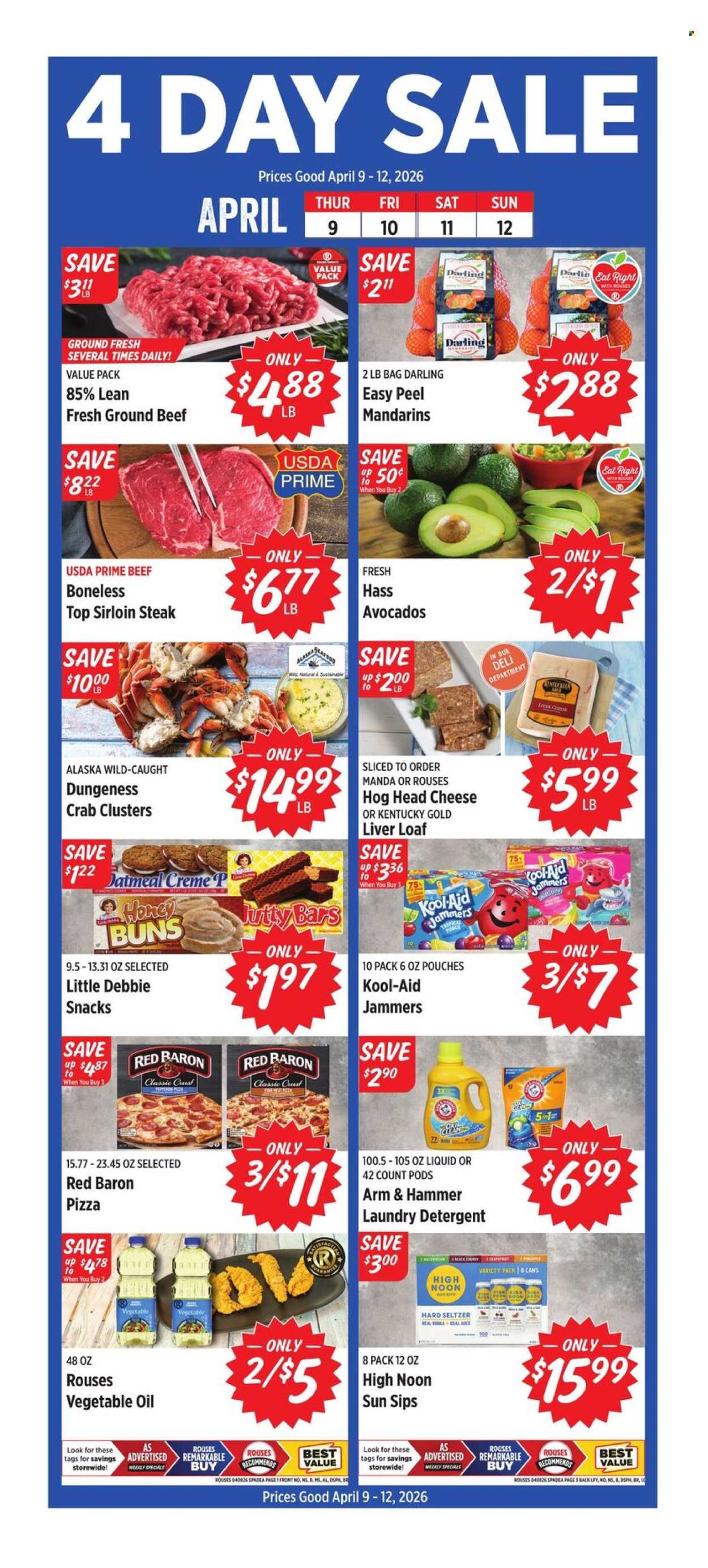 Rouses Markets ad - 04/08/2026 - 04/15/2026. Page 2