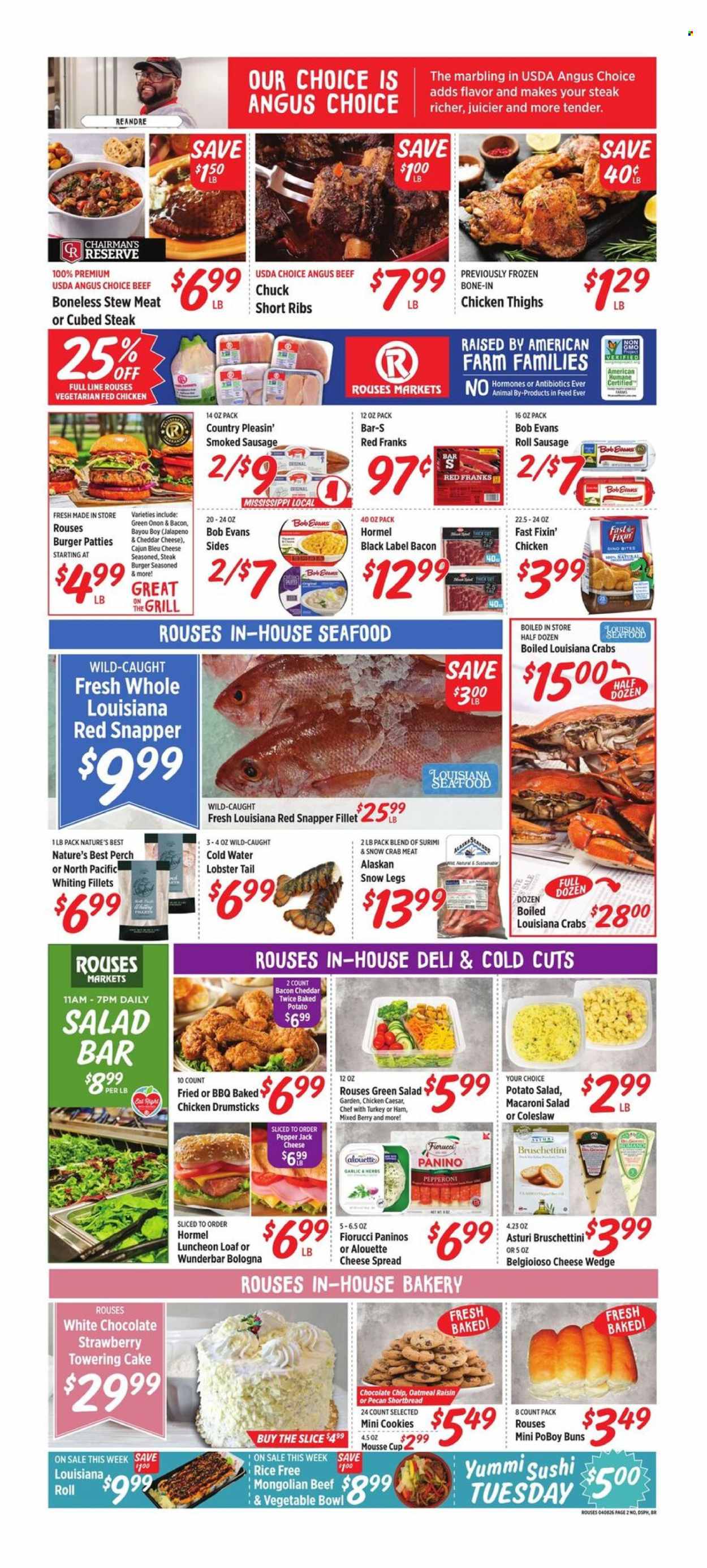 Rouses Markets ad - 04/08/2026 - 04/15/2026. Page 4