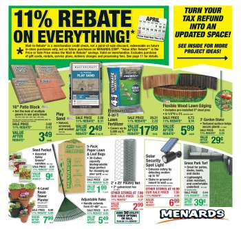Menards Flyer - 04/09/2026 - 04/19/2026.