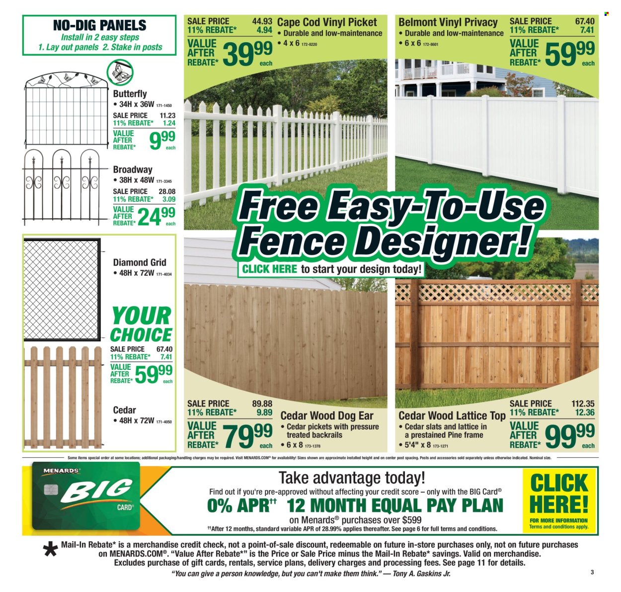 Menards ad - 04/09/2026 - 04/19/2026. Page 5