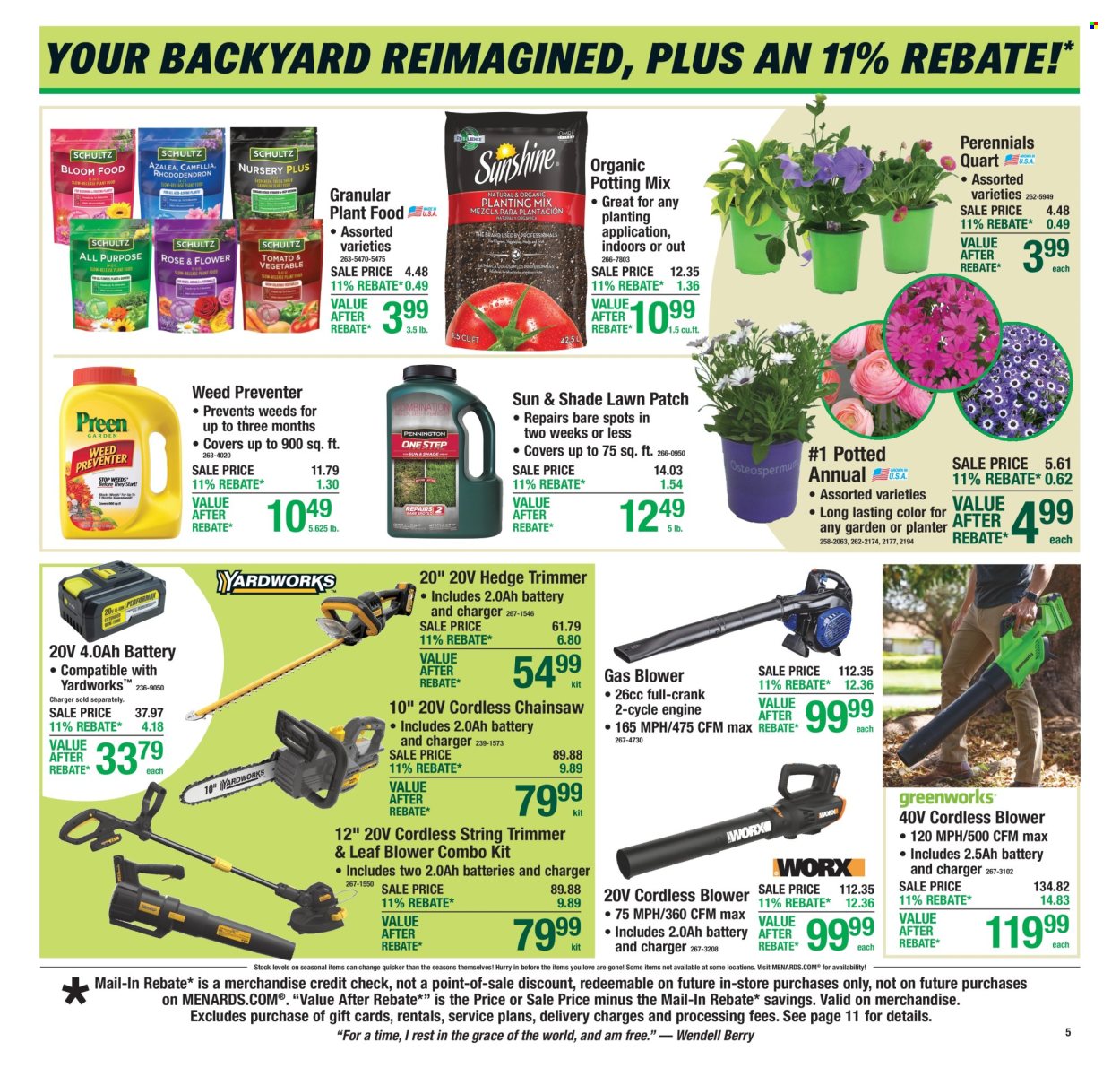 Menards ad - 04/09/2026 - 04/19/2026. Page 7