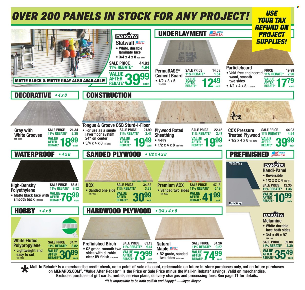 Menards ad - 04/09/2026 - 04/19/2026. Page 10