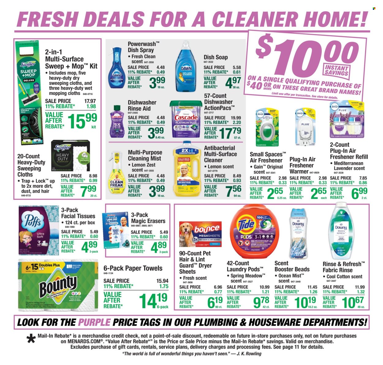 Menards ad - 04/09/2026 - 04/19/2026. Page 17