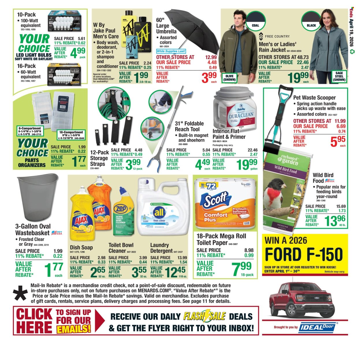 Menards ad - 04/09/2026 - 04/19/2026. Page 19
